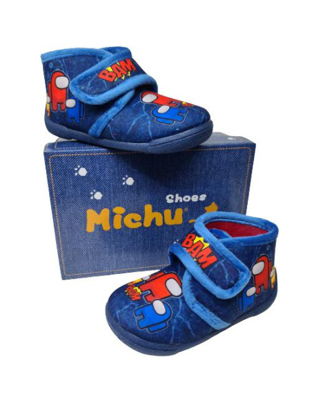 Bota De Casa Bam Mod  2626 Michu 