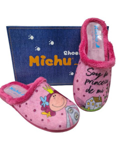 Zapatilla destalonada Princesa Michu Mod 7150