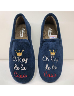 Zapatilla De Casa Cerrada El Rey De La  Casa Cabre