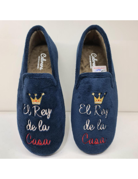Zapatilla De Casa Cerrada El Rey De La  Casa Cabre