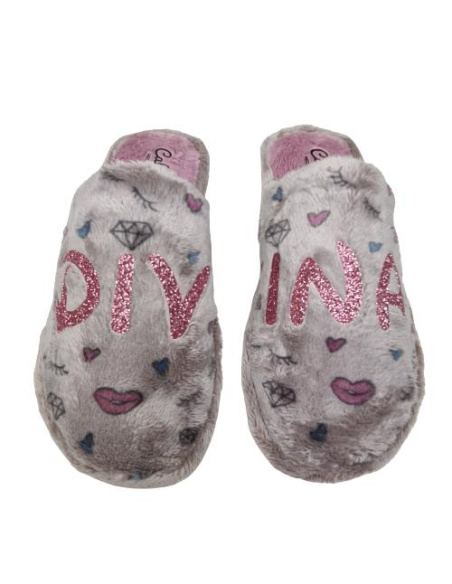 Zapatilla De Casa DivIna Mod  2419 Cabrera