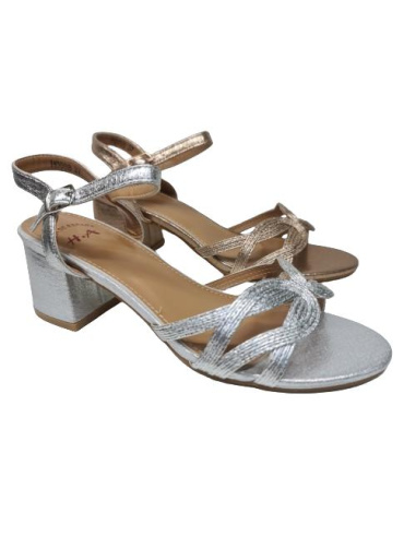 Sandalias Vestir Tacon Medio H A 0088