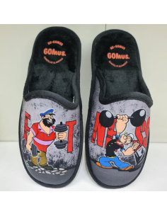Zapatilla De Casa Popeye  Mod  6636 Gomus 