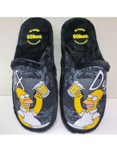 Zapatilla De Casa Simpson Mod  6628 Gomus