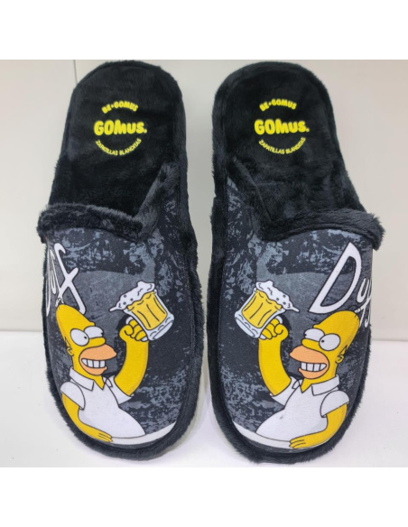 Zapatilla De Casa Simpson Mod  6628 Gomus