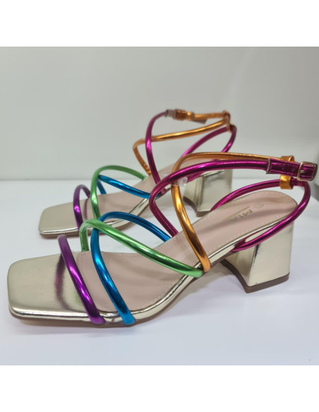 Sandalia Multi Tubular MMia