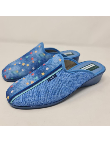 Zapatilla De Casa Lunares Mod  073  Casadona
