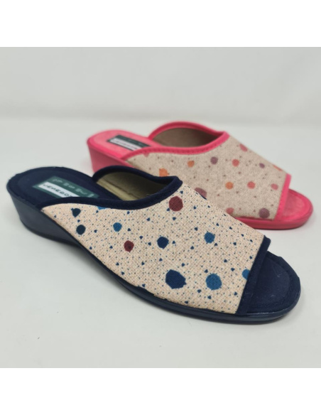 Zapatilla De Casa Pintas Mod  085  Casadona
