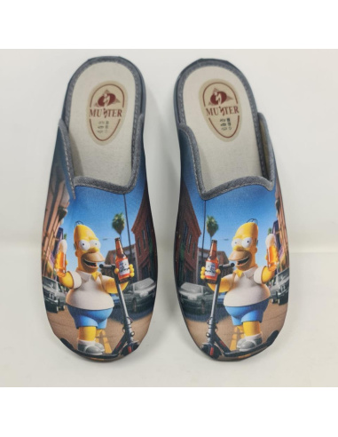 Zapatilla De Casa Patinete Mod  212 Muyter