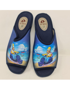 Zapatilla De Casa Vespa  Mod  231 Muyter