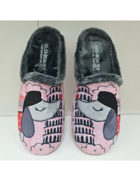 Zapatilla Casa Perritos V B 1376