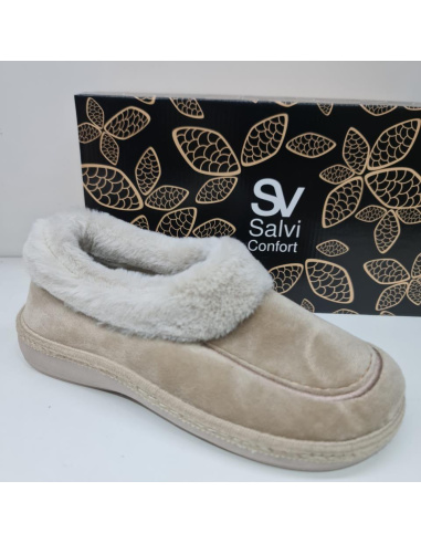 Zapatilla de Casa Cerrada Suapel Mod  24L002 Salvi