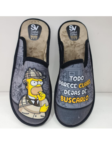 Zapatilla Destalonada Homer Salvi 09T455