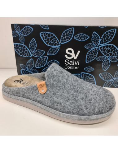 Zapatilla Destalonada Fieltro Salvi 47L000