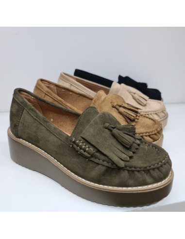 Mocasín Borlas Mod  JJ-610 Woman Key