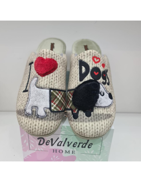 Zapatilla Perrito DeValverde 1177