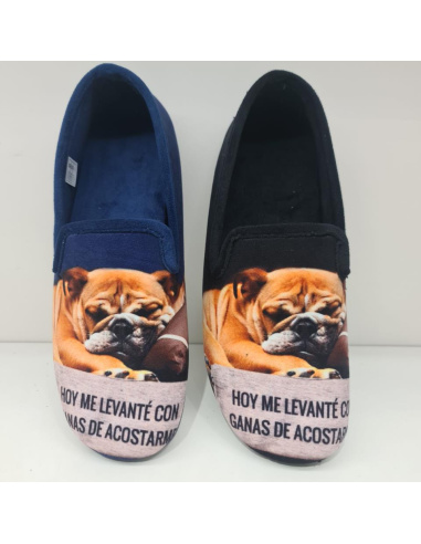 Zapatilla Cerrada Perros Cánovas 9021