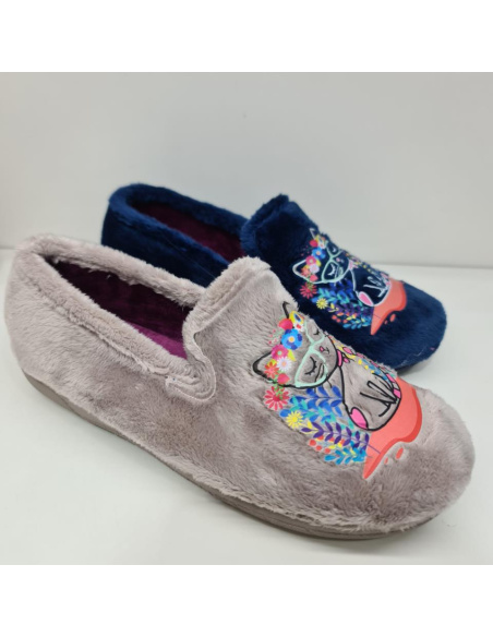 Zapatilla Cerrada Gatito Alcalde