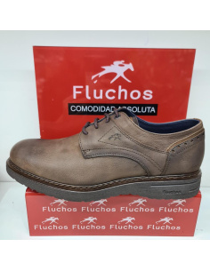 Zapato De Cordón Desert Mod  F1240 Fluchos