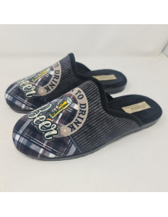 Zapatilla De Casa Cerveza Mod  8800 Mariel 