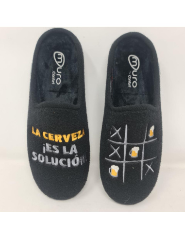 Zapatilla 3 En Raya Muro 9825