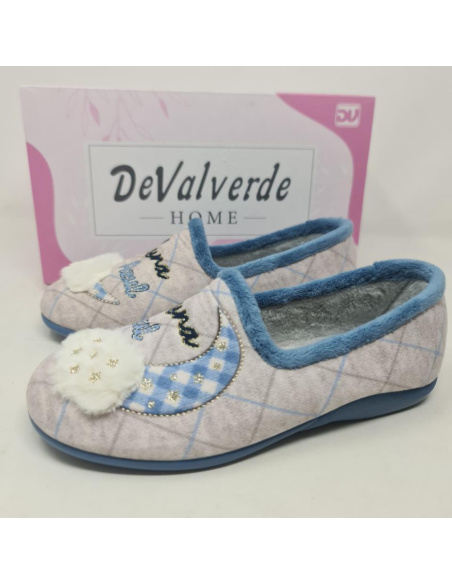 Zapatilla Cerrada Luna  DeValverde 6086