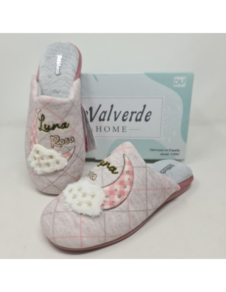 Zapatilla Destalonada Luna DeValverde 6082