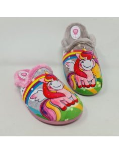 Zapatilla De Casa Unicornio Mod  61055 Alcalde