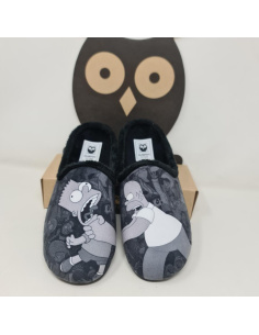 Zapatilla De Casa Simpson Mod  510Inv25 Marpen 