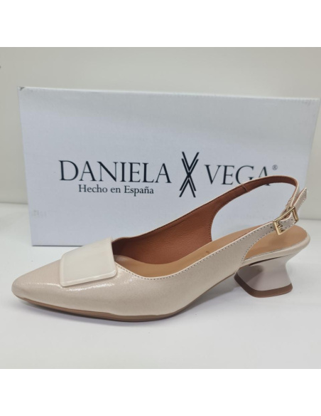 Stiletto Amelia Tacón Medio  Daniela Vega 2779