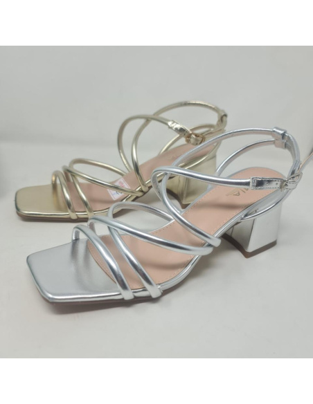Sandalia Tubular  Marca Mia Mod F1628