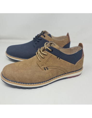 Zapato Cordones Picado Mod  Sy5806 Kalasity 