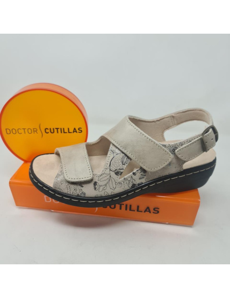 Sandalia Doble Velcro Doctor Cutillas 47101