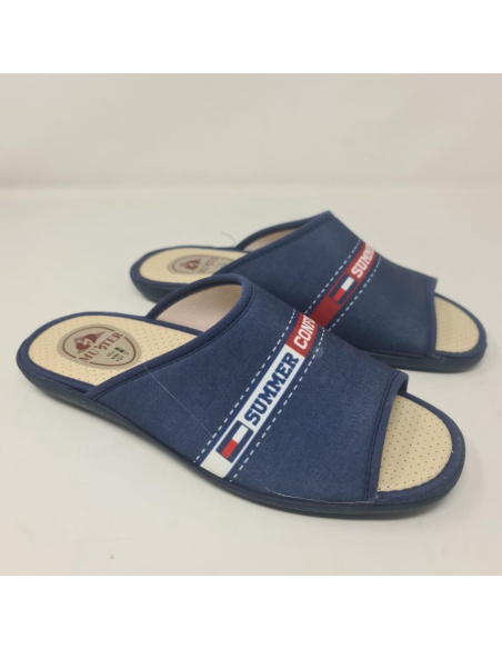 Zapatilla De Casa Puntera Abierta Muyter Mod 210