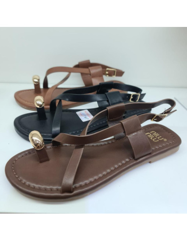 Sandalia Plana Tiras Miu Miu Mod kk 1019