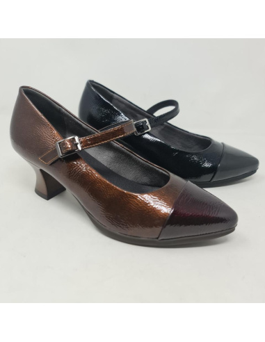 Stiletto Con Pulsera Charol 26301