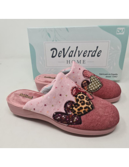 Zapatilla Corazones De Valverde  Mod 1215