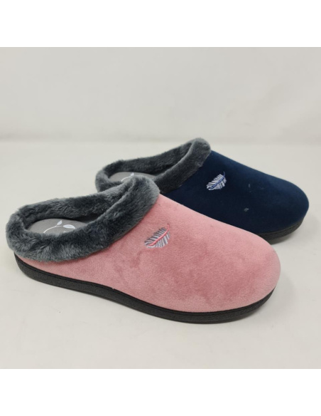 Zapatilla De Casa Lisa Mod  12013 Eco Flex