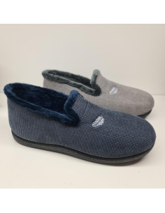 Zapatilla De Casa Cerrada Lisa Niza  Mod  12023 Fl