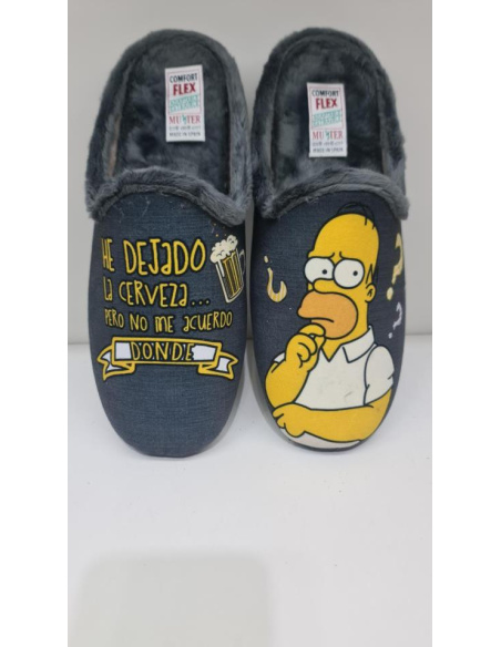 Zapatilla Cerveza Muñeco Muyter 922