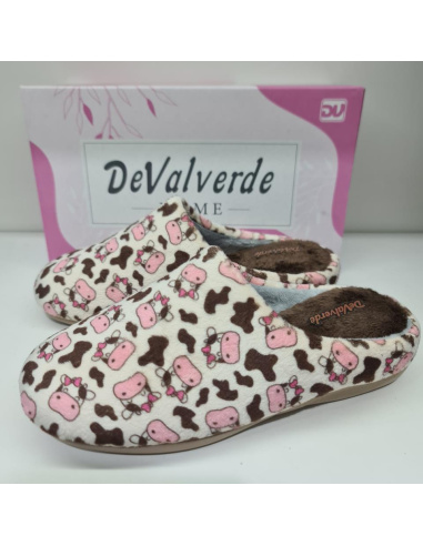 Zapatilla Plana  Vaquitas  De Valverde 6093
