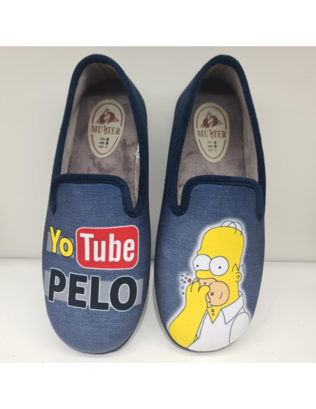 Zapatillas Muñeco Yo Tube 2902