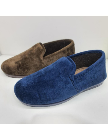 Zapatilla De Casa Cerrada Lisa  Mod  8616 Mariel 