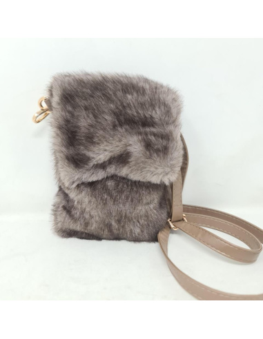 Bandolera Mini Pelo Con Solapa J S Ondo