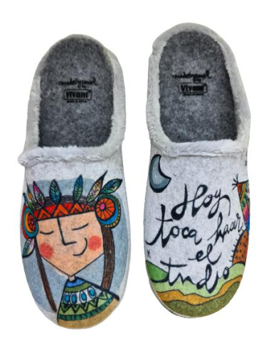 Zapatilla Vivant Haciendo el Indio