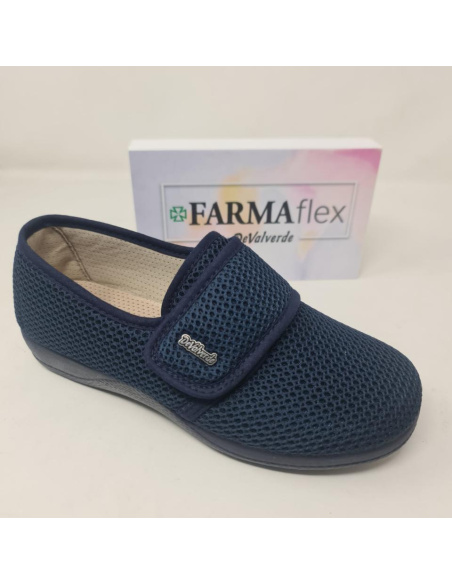 Zapatilla Abeja Velcro  Mod  1160 De Valverde