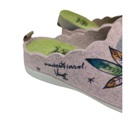 Zapatilla De Casa Fieltro Vivant India