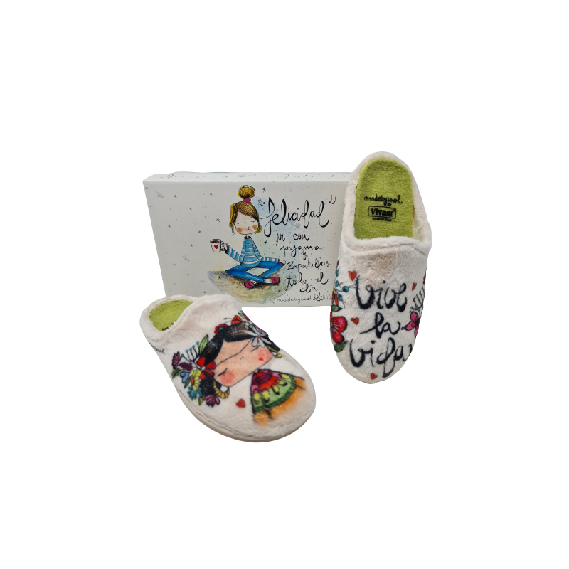 Zapatilla Frida Vivant Vida Mod 212526