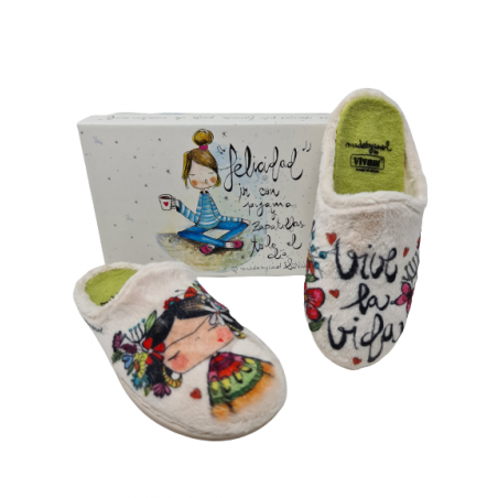 Zapatilla Frida Vivant Vida Mod 212526