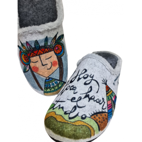 Zapatilla Vivant Haciendo el Indio
